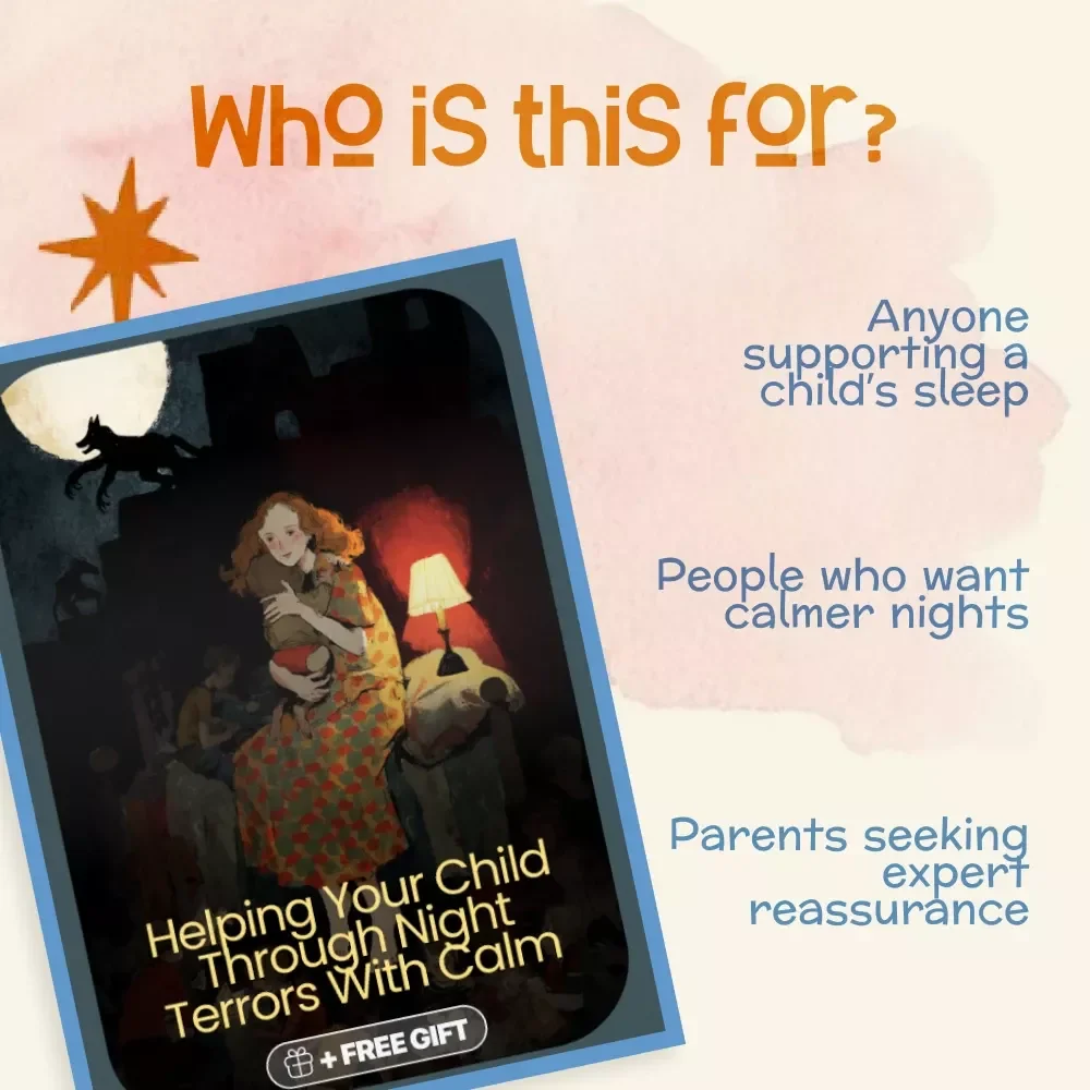 Helping Your Child Through Night Terrors with Calm | Gentle Parenting Guide for Peaceful Sleep | What to Do When Child Has Night Terrors | Digital Download