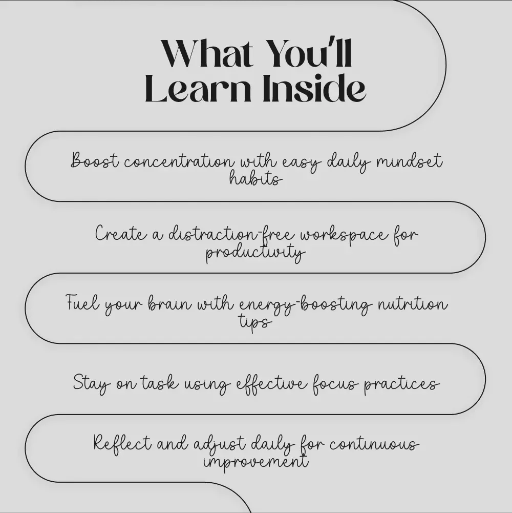 Laser Focus: Your Mental Clarity Checklist for Daily Success