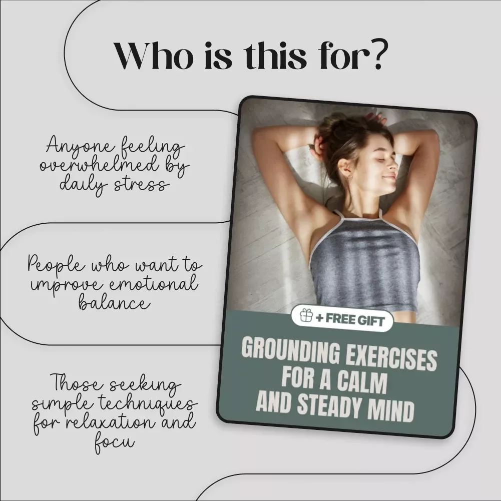 Grounding Exercises for a Calm and Steady Mind: A Digital Guide for Stress Relief and Centeredness