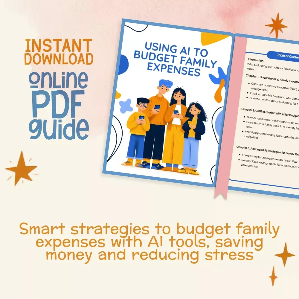Using AI to Budget Family Expenses | Best Way to Use AI for Budgeting Family Expenses Digital Guide