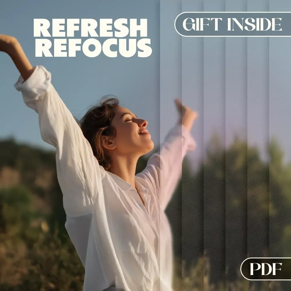Refresh & Refocus: Your Daily Focus Boosters - eBook, Guide, and Checklist for Mental Clarity & Productivity