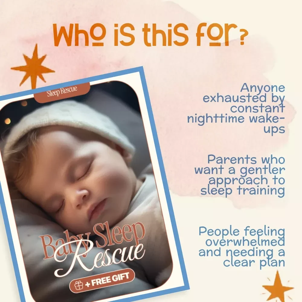 Baby Sleep Rescue Guide: Digital Download for Exhausted Parents | What to Do When Baby Keeps Waking Every Hour
