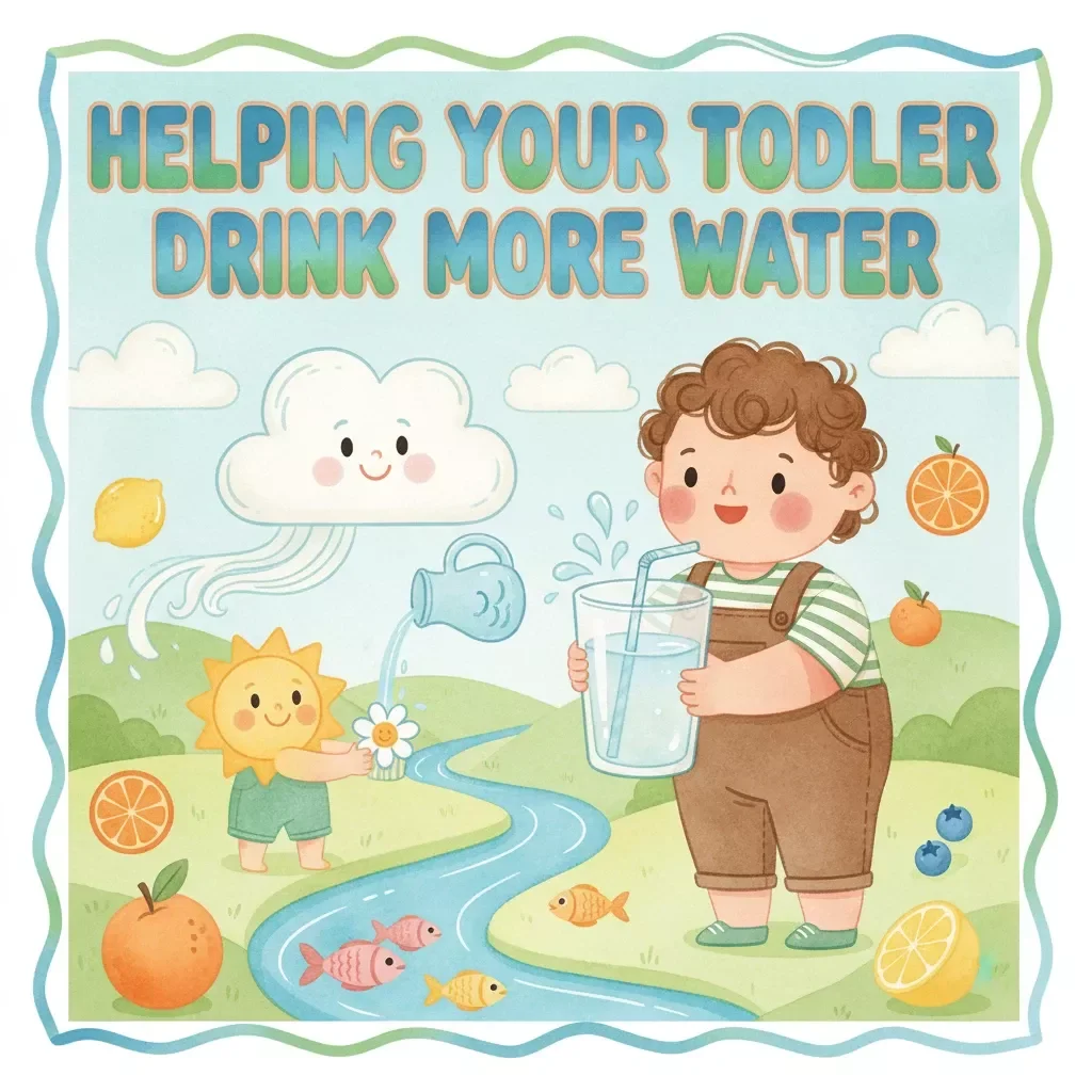 Helping Your Toddler Drink More Water (Without the Struggle) | A Parent's Guide on How to Get Toddler to Drink More Water
