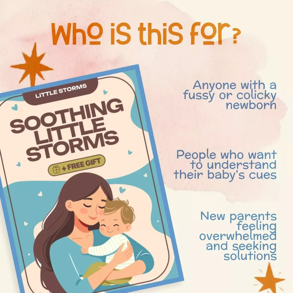 Soothing Little Storms: A Digital Guide with Essential Tips for Calming a Colicky Baby