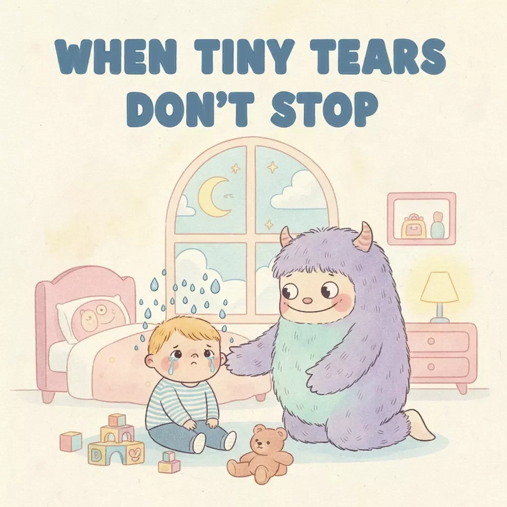 When Tiny Tears Don’t Stop | What to Do When Newborn Cries Nonstop | Soothing & Comforting Baby Crying Guide | New Parent eBook for Calming Techniques, Crying Checklist & Colic Help