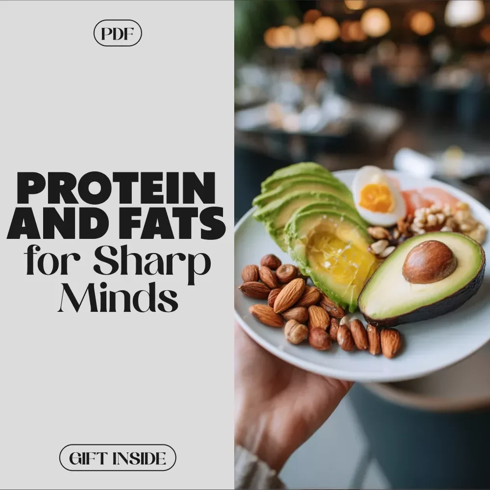 The Power of Protein and Fats for Sharp Minds - eBook Guide to Boost Focus and Brain Function