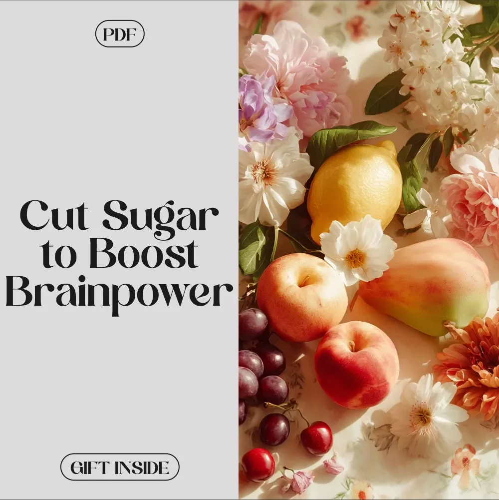 Sweet Escape: Cut Sugar to Boost Your Brainpower - A Simple Guide to Sharpen Your Focus