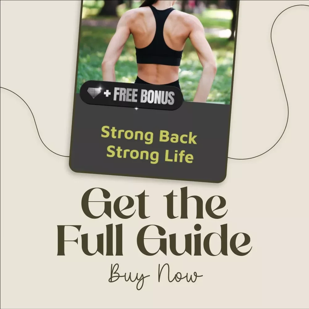 Strong Back Strong Life: The Ultimate Digital Guide for Building a Strong, Healthy Back | eBook, Checklist & Workout Plan