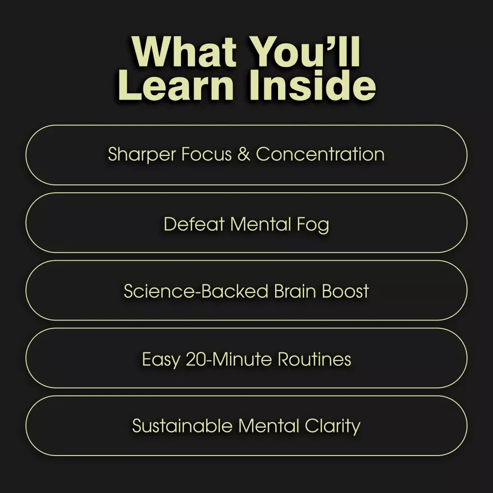 Using Circuit Training to Boost Mental Clarity | Digital Download Guide | Strength Circuits for Clarity & Focus