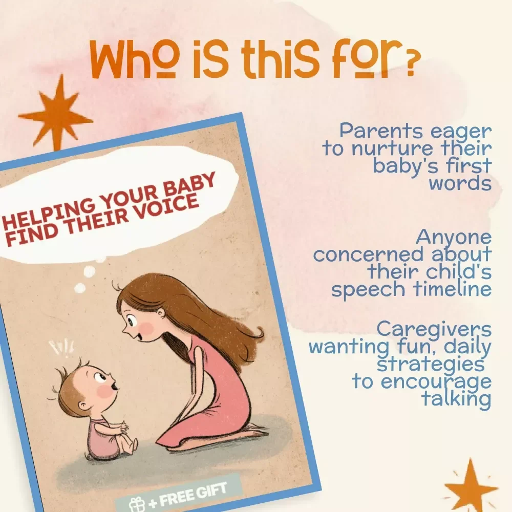 Helping Your Baby Find Their Voice Guide | How to Encourage Baby to Start Talking eBook