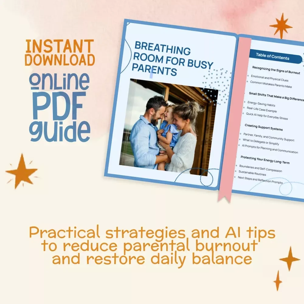 Breathing Room for Busy Parents Guide | Practical Tips for Reducing Parental Burnout