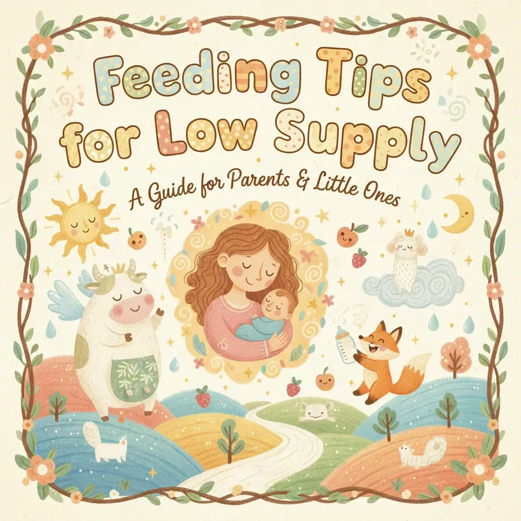 Feeding Tips for Low Supply Guide | How to Breastfeed with Low Milk Supply Support & Strategies