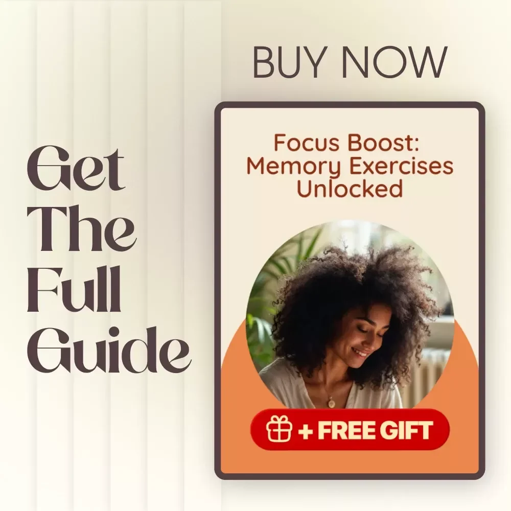 Focus Boost: Memory Exercises Unlocked | Guide on How to Use Memory Exercises to Improve Focus