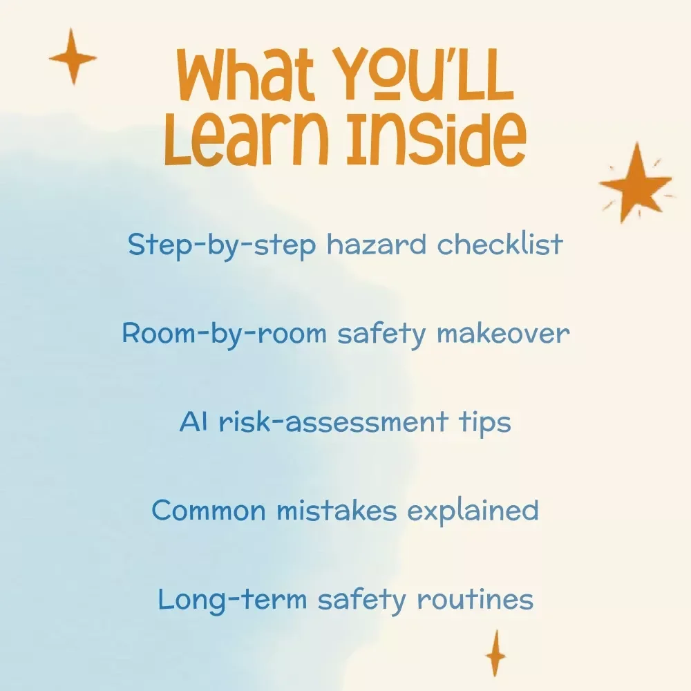 Safe Steps: Your Step-by-Step Guide to Babyproofing Every Corner | Printable Home Safety Guide | Digital Download eBook for New Parents | how to babyproof house step by step