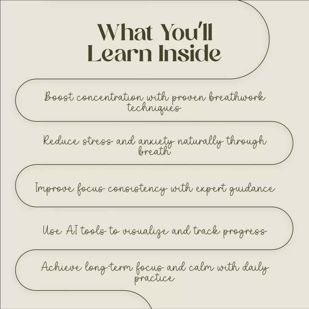 Breathe to Focus: The Ultimate Guide to Boosting Concentration with Breathwork & AI Tools
