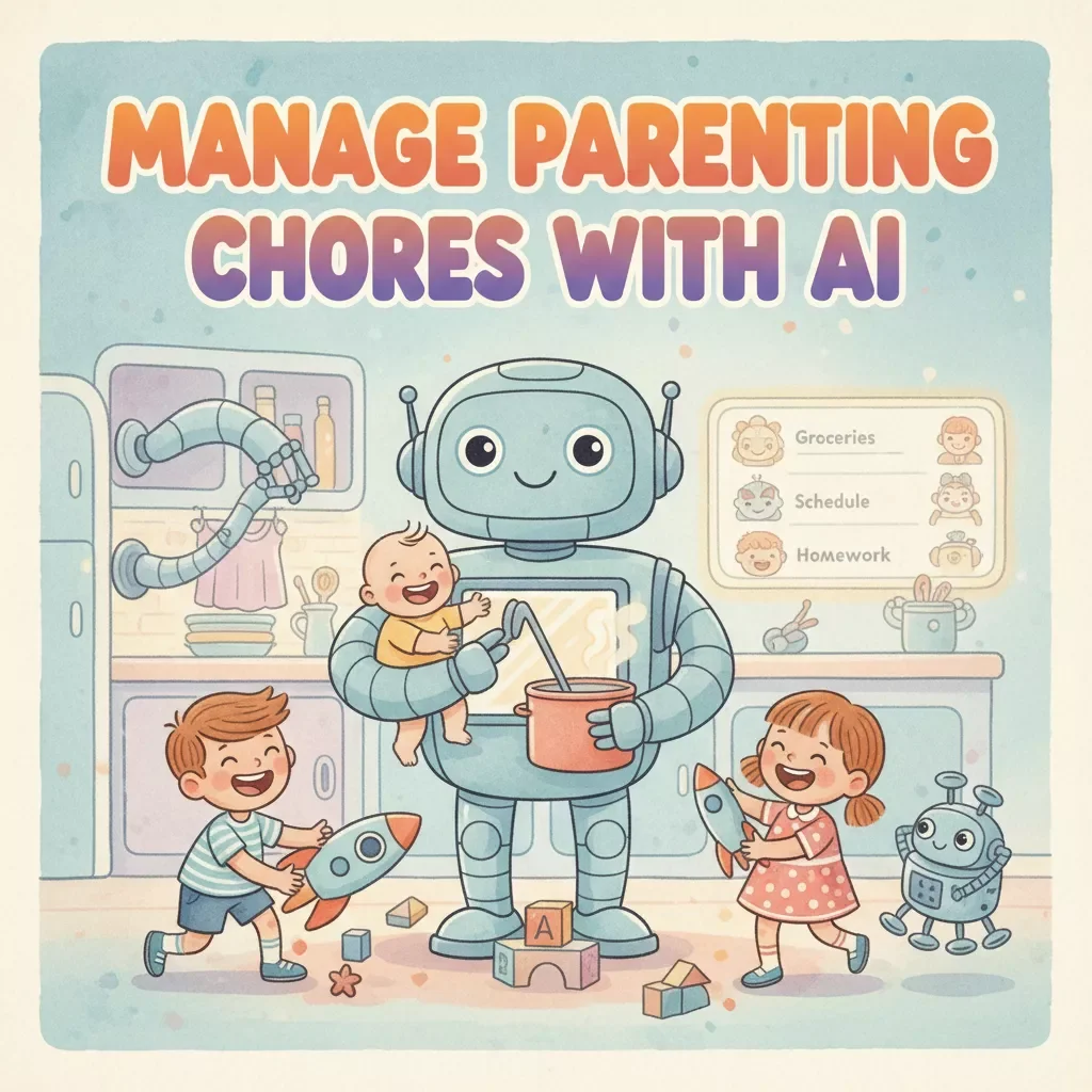 Manage Parenting Chores with AI | Digital Guide for Parents | Tips for Using AI to Manage Chores