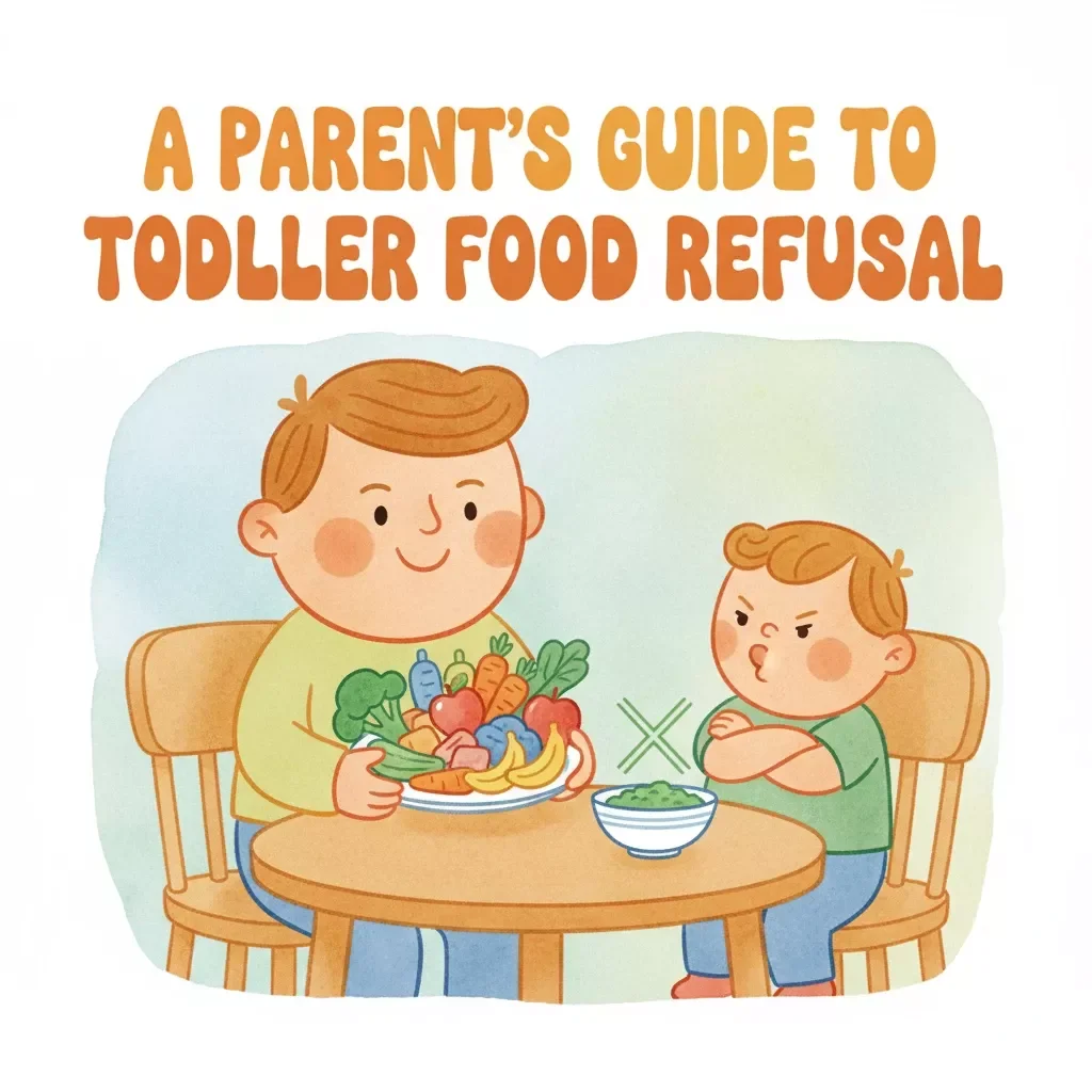 A Parent’s Guide to Toddler Food Refusal | How to Deal with Toddler Food Refusal | Digital Parenting Guide for Mealtime Success