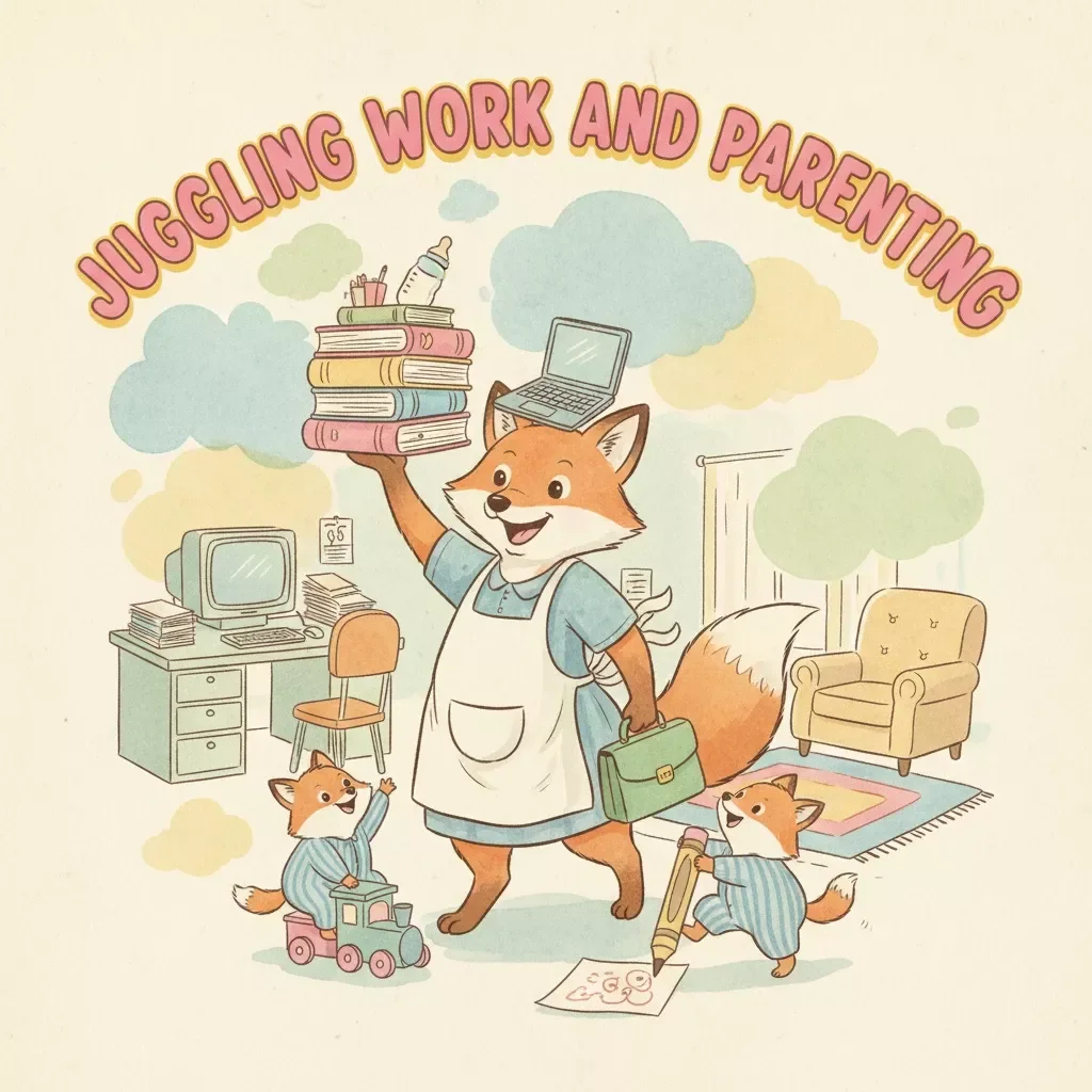 Juggling Work and Parenting Guide | Digital Download for How to Balance Work and Parenting