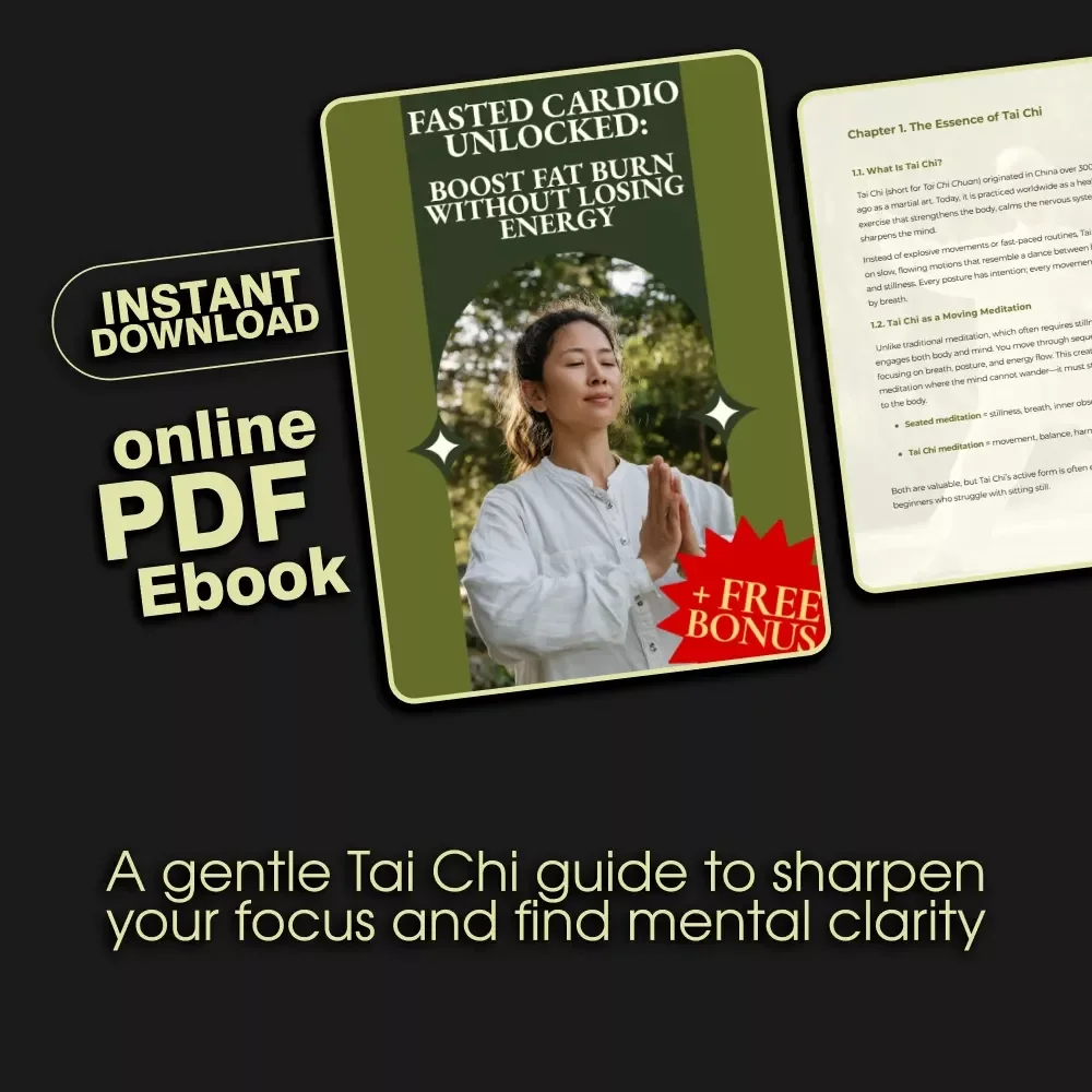 Tai Chi for a Sharper Mind: A Gentle Path to Focus and Clarity | Digital eBook Download | Tai Chi for Focus Guide