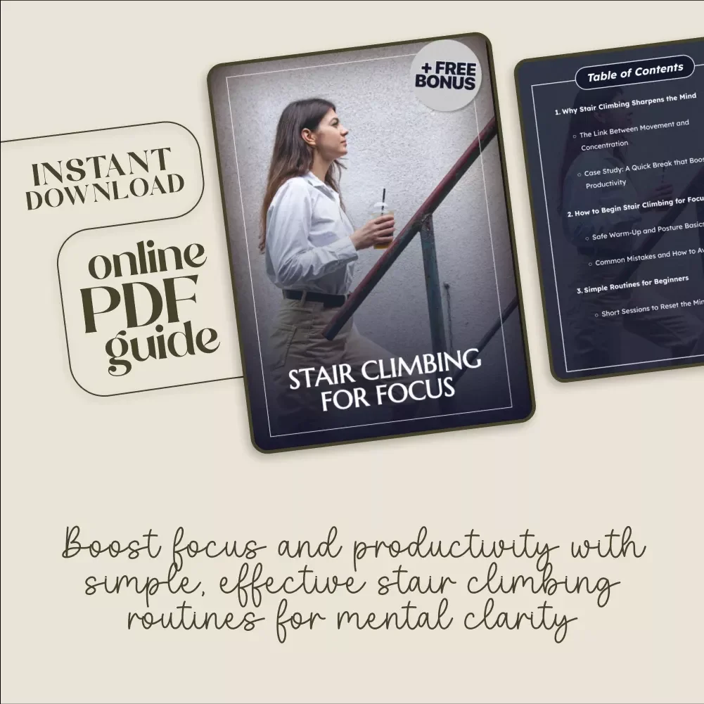 Stair Climbing for Focus: Boost Your Concentration with Simple Routines and Techniques - eBook