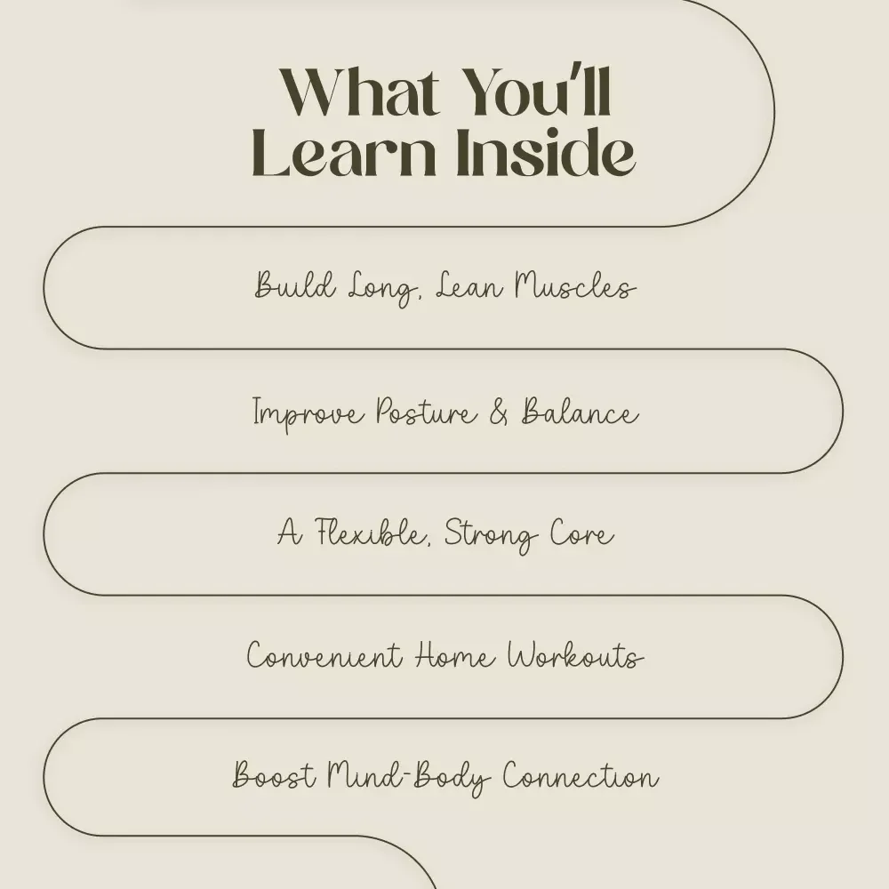 Ballet Barre Workout Checklist | Printable PDF Guide for Home Barre Exercises | Strength & Flexibility Training