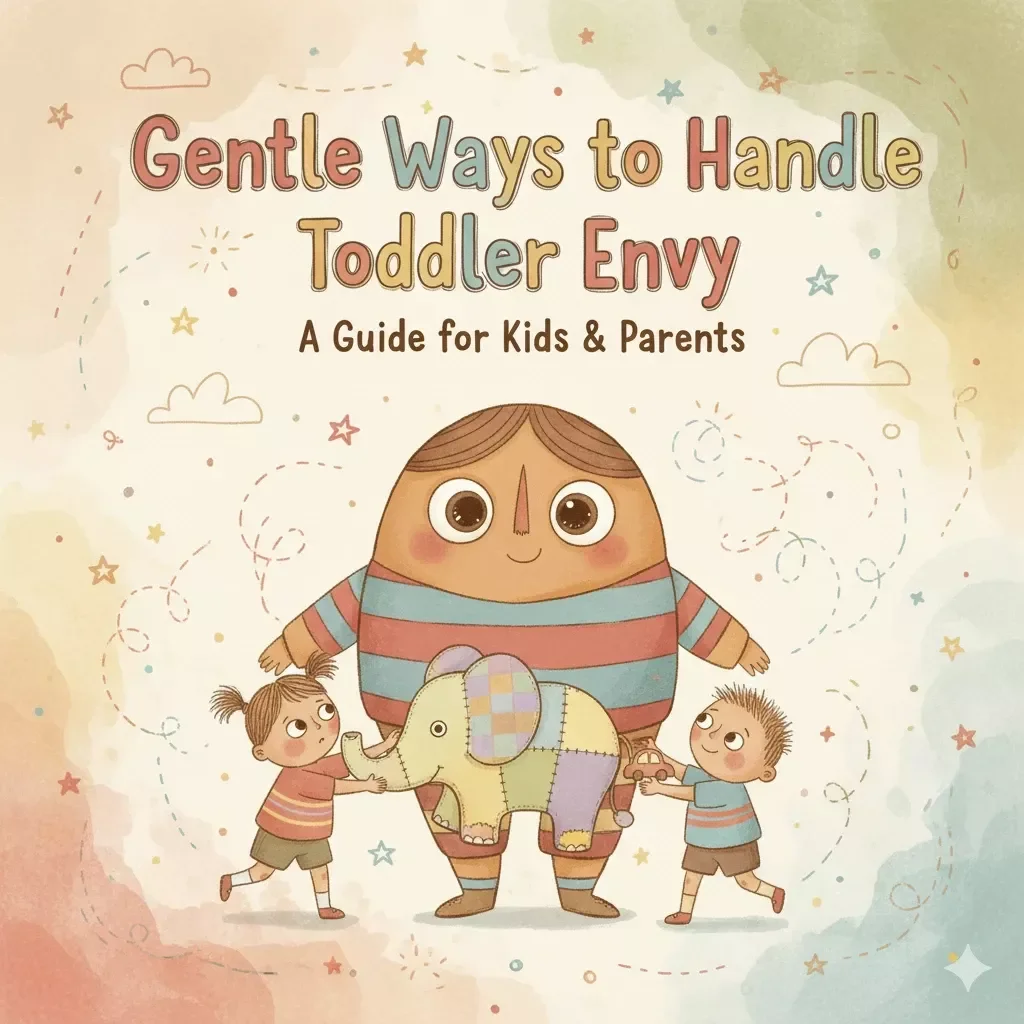 Gentle Ways to Handle Toddler Envy | Parenting Ebook for Calm, Positive Solutions | Best Way to Handle Toddler Jealousy