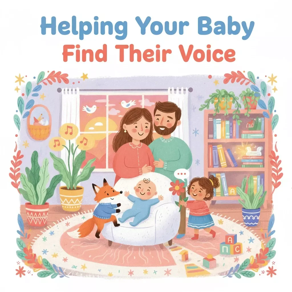 Helping Your Baby Find Their Voice Guide | How to Encourage Baby to Start Talking eBook