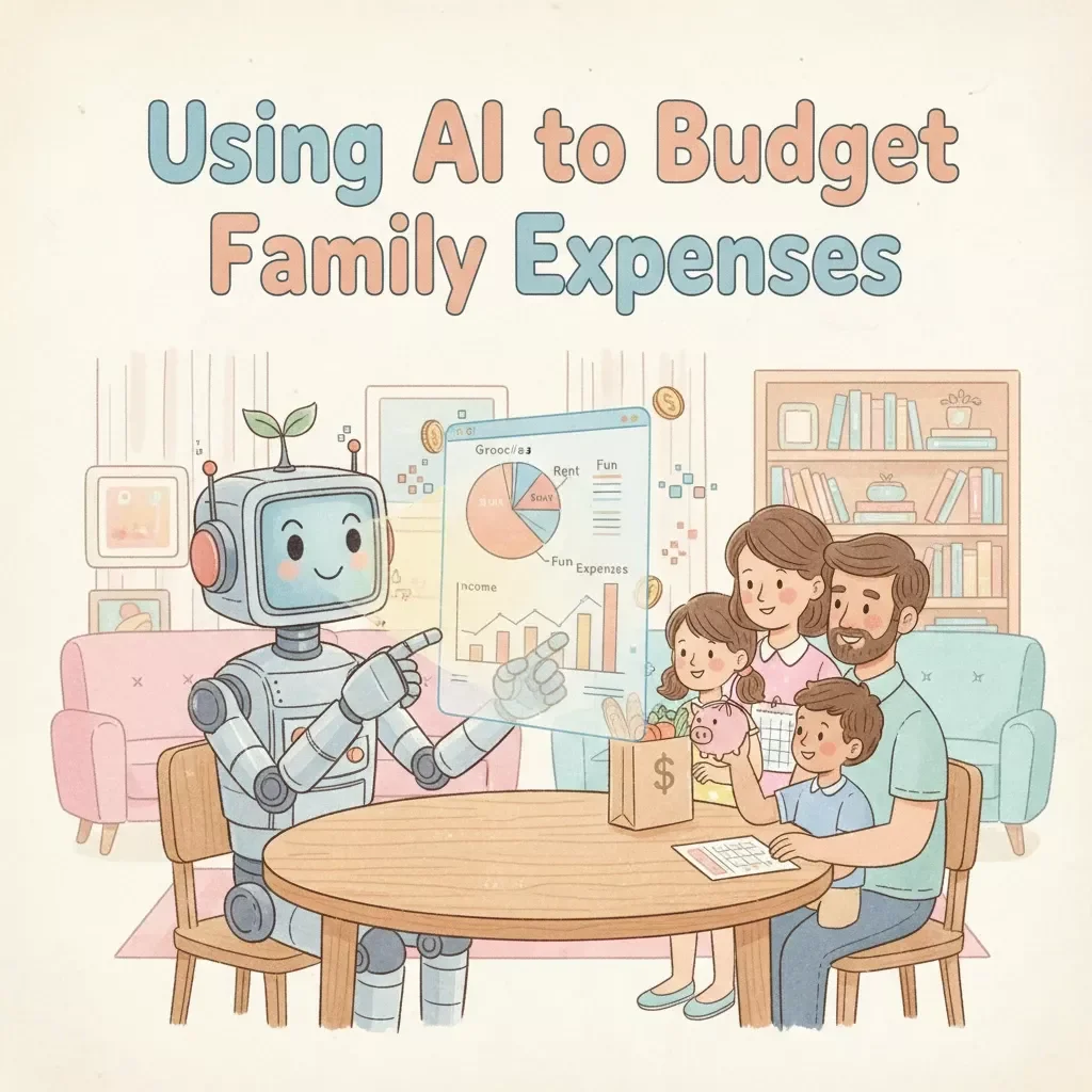 Using AI to Budget Family Expenses | Best Way to Use AI for Budgeting Family Expenses Digital Guide