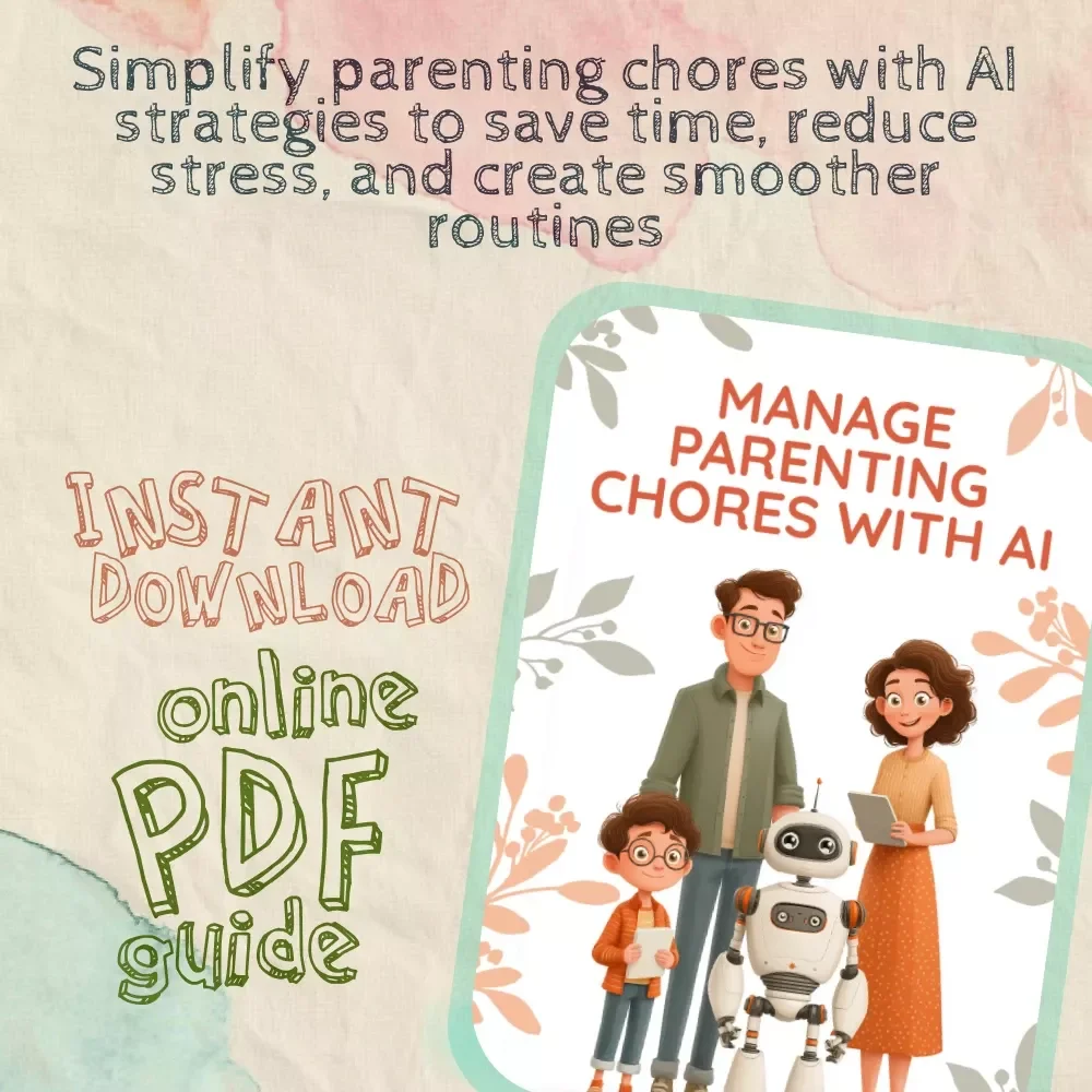 Manage Parenting Chores with AI | Digital Guide for Parents | Tips for Using AI to Manage Chores