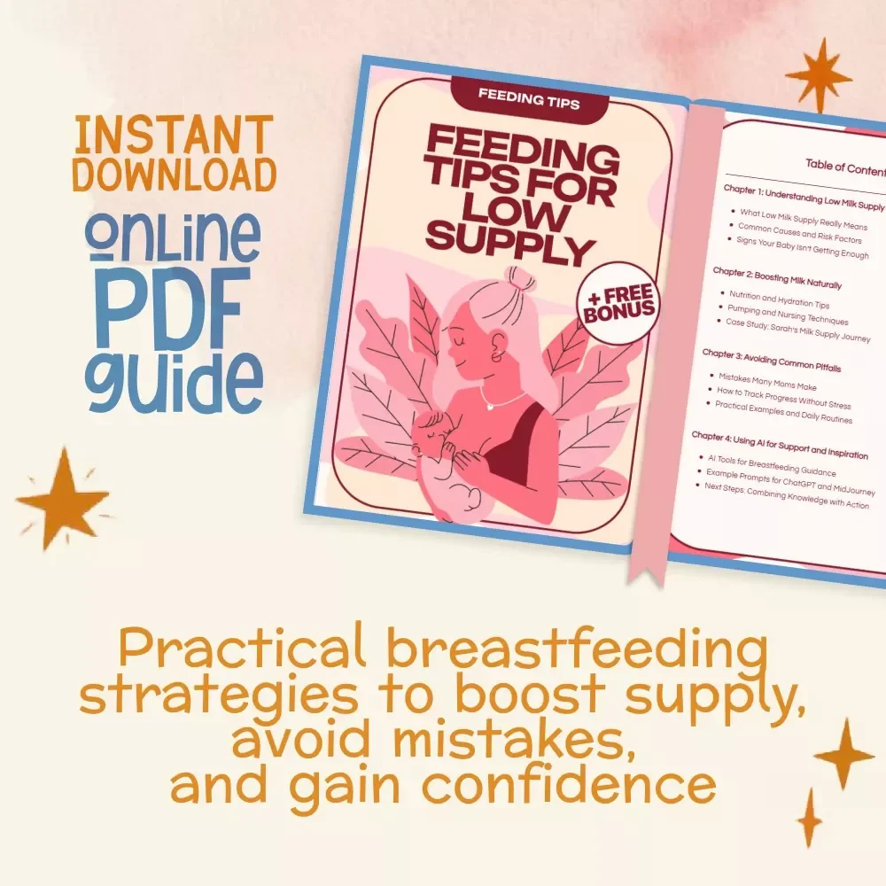 Feeding Tips for Low Supply Guide | How to Breastfeed with Low Milk Supply Support & Strategies