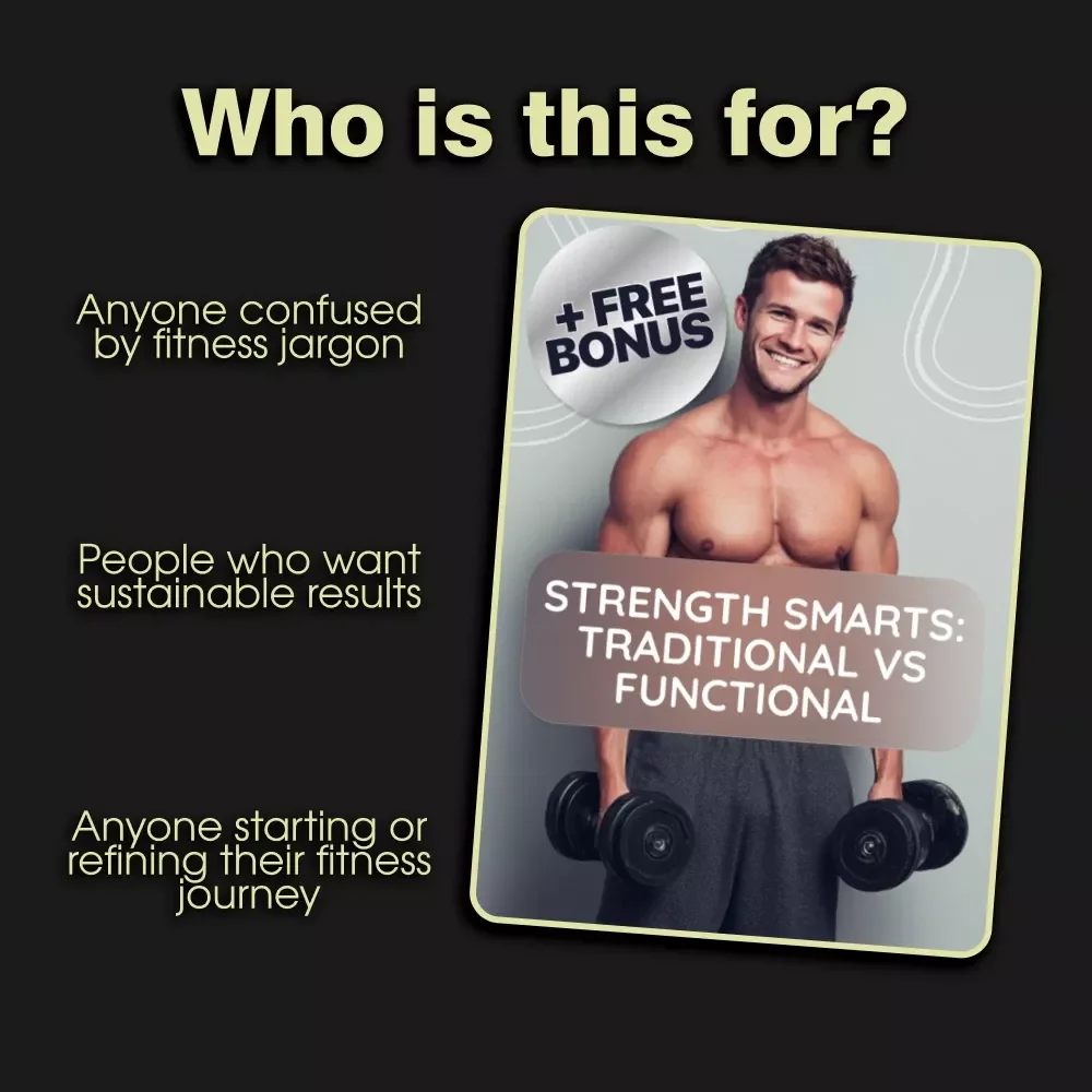 Strength Smarts: Traditional vs Functional | Digital Fitness Guide | Unlock Your Workout Potential | Traditional vs Functional Strength Training Explained