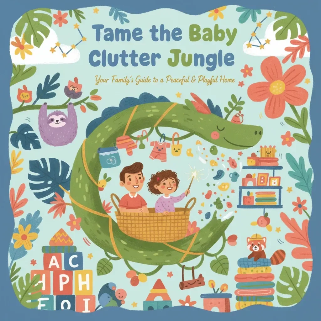Tame the Baby Clutter Jungle | Digital Guide for Parents on What to Do When House Is Full of Baby Clutter