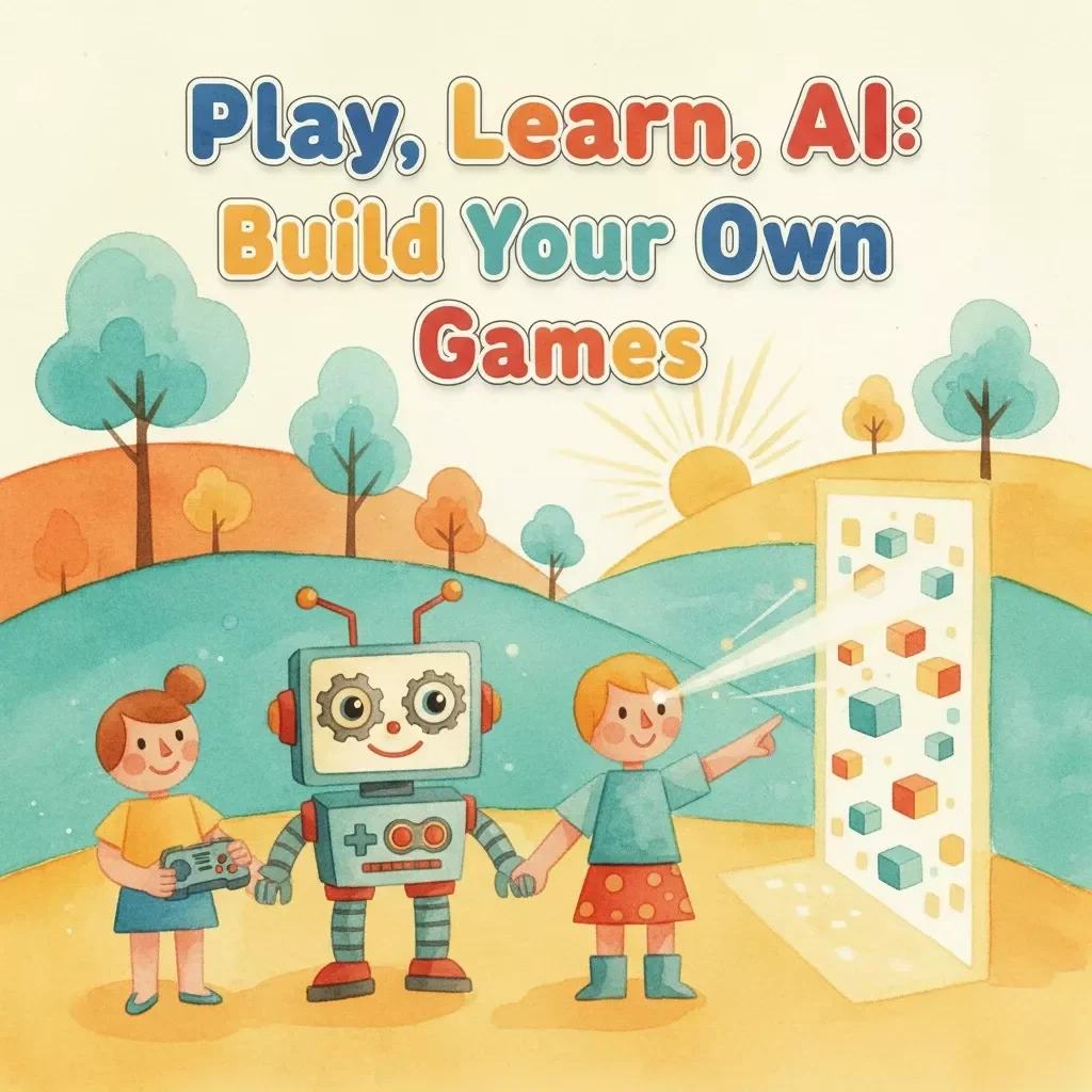 Play, Learn, AI: Build Your Own Games | Digital Guide on How to Make Custom Learning Games with AI | Educational Game Design eBook for Teachers, Creators & Innovators
