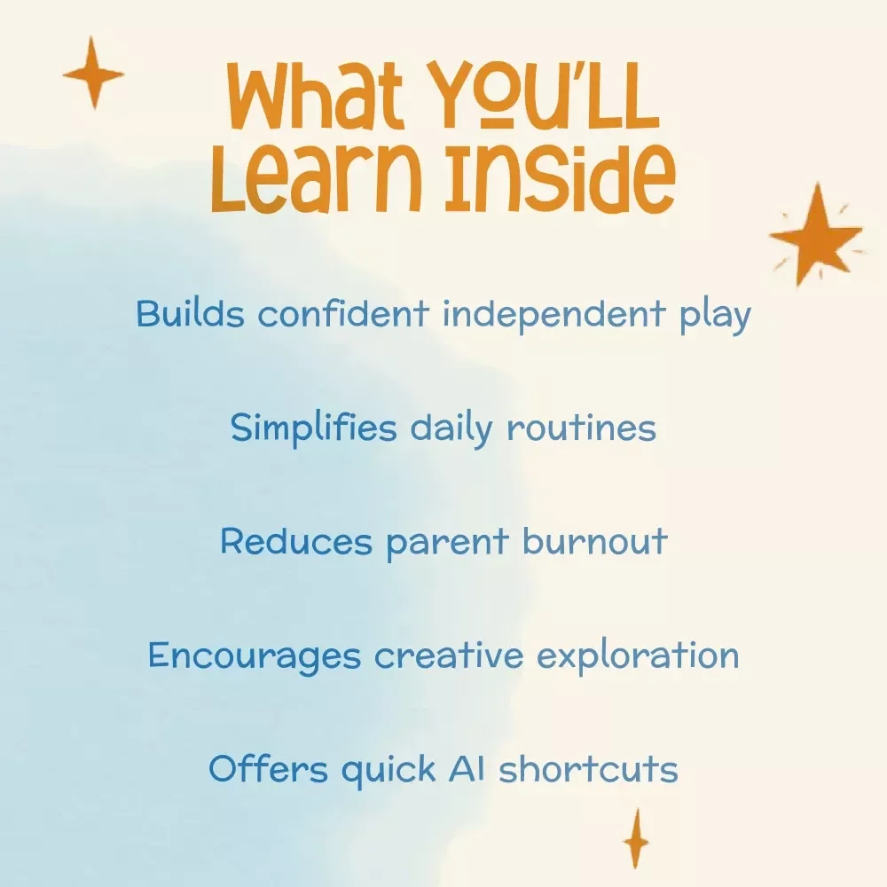 Helping Toddlers Play Without You | Printable Guide for Parents | How to Encourage Independent Play in Toddlers | Montessori-Inspired Digital Download