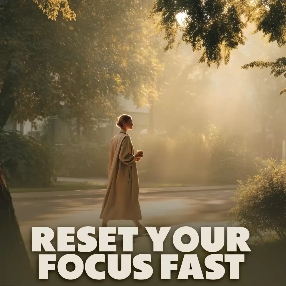 Step Away: Reset Your Focus Fast - A Guide to Boosting Productivity with Walking Breaks