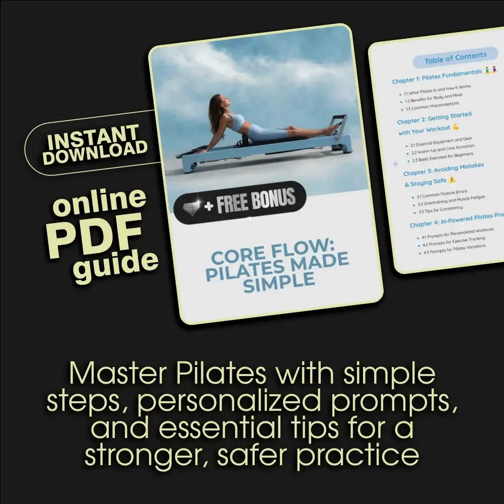 Core Flow: Pilates Made Simple - Your Ultimate Digital Guide for Beginners and Experts
