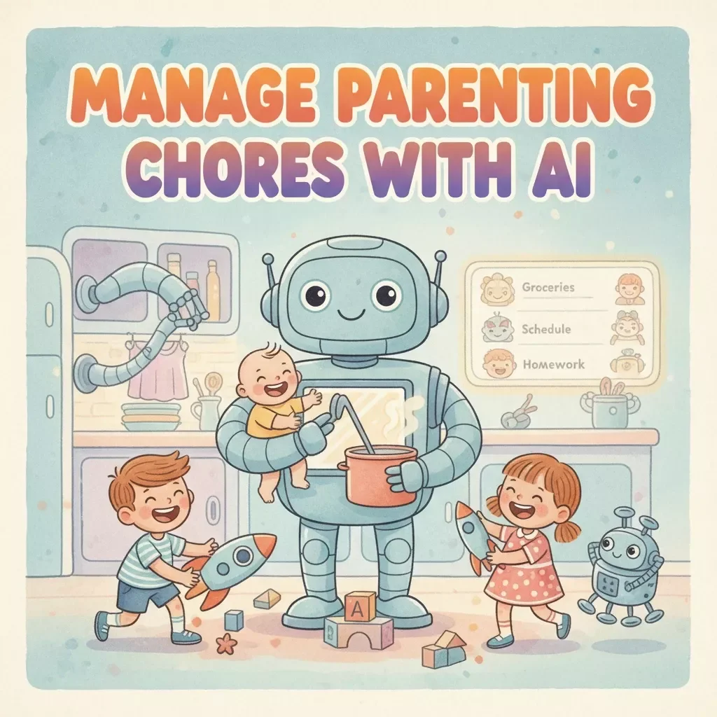 Manage Parenting Chores with AI | Digital Guide for Parents | Tips for Using AI to Manage Chores