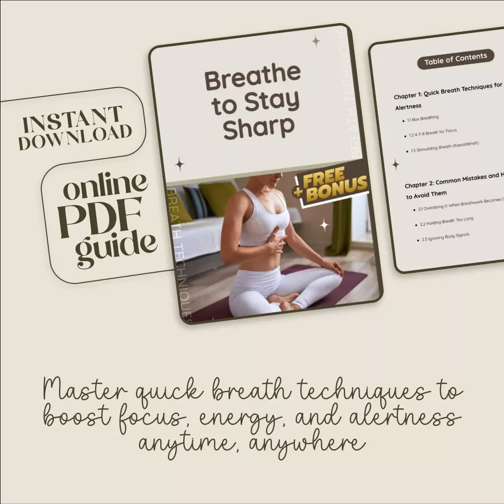 Breathe to Stay Sharp: Master Your Focus and Alertness with Simple Breathwork Techniques