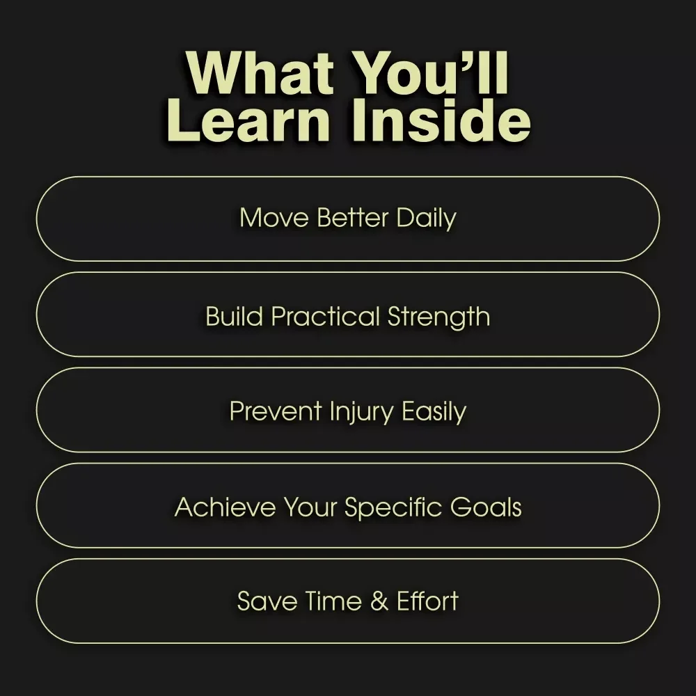 Move Smarter: Your Functional Training Plan | Functional Training eBook Guide | Digital Download Workout Plan