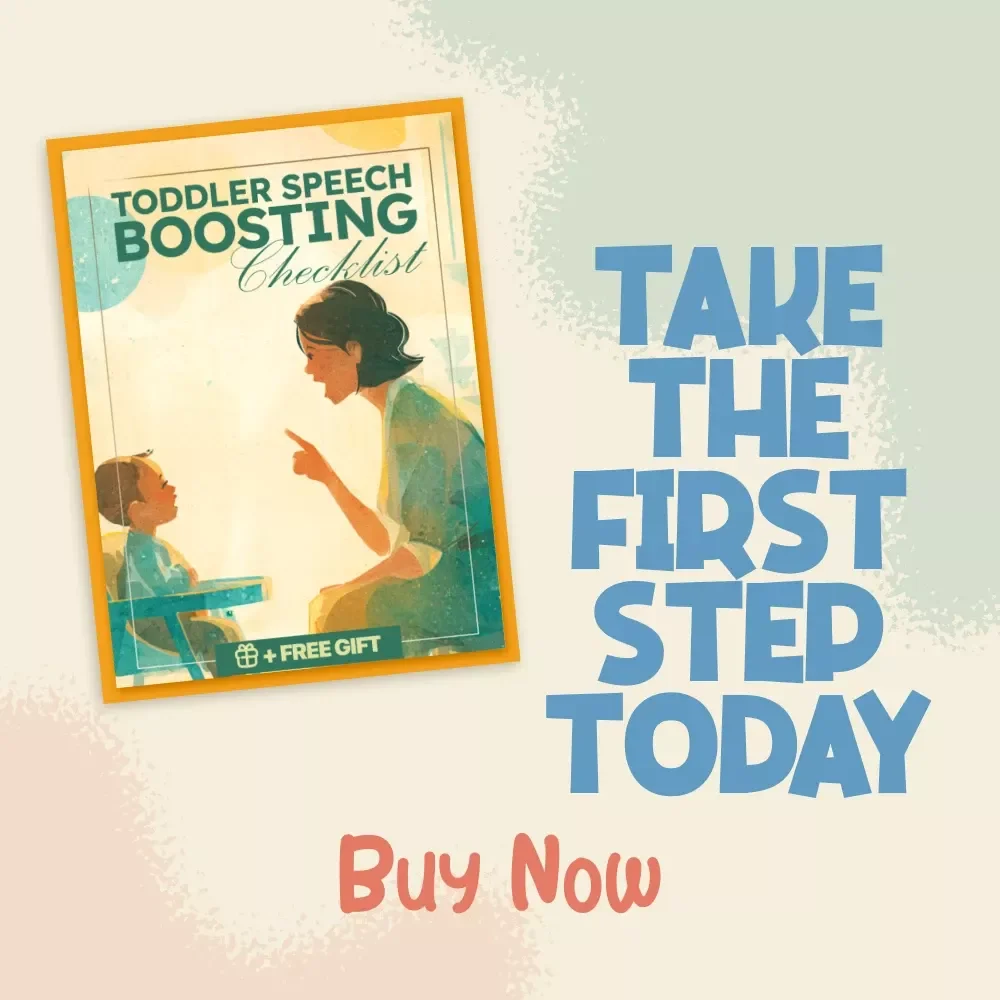Toddler Speech Boosting Checklist | Best Way to Support Toddler Speech Development | Printable Speech Therapy Guide for Parents | Early Language Learning Digital Download