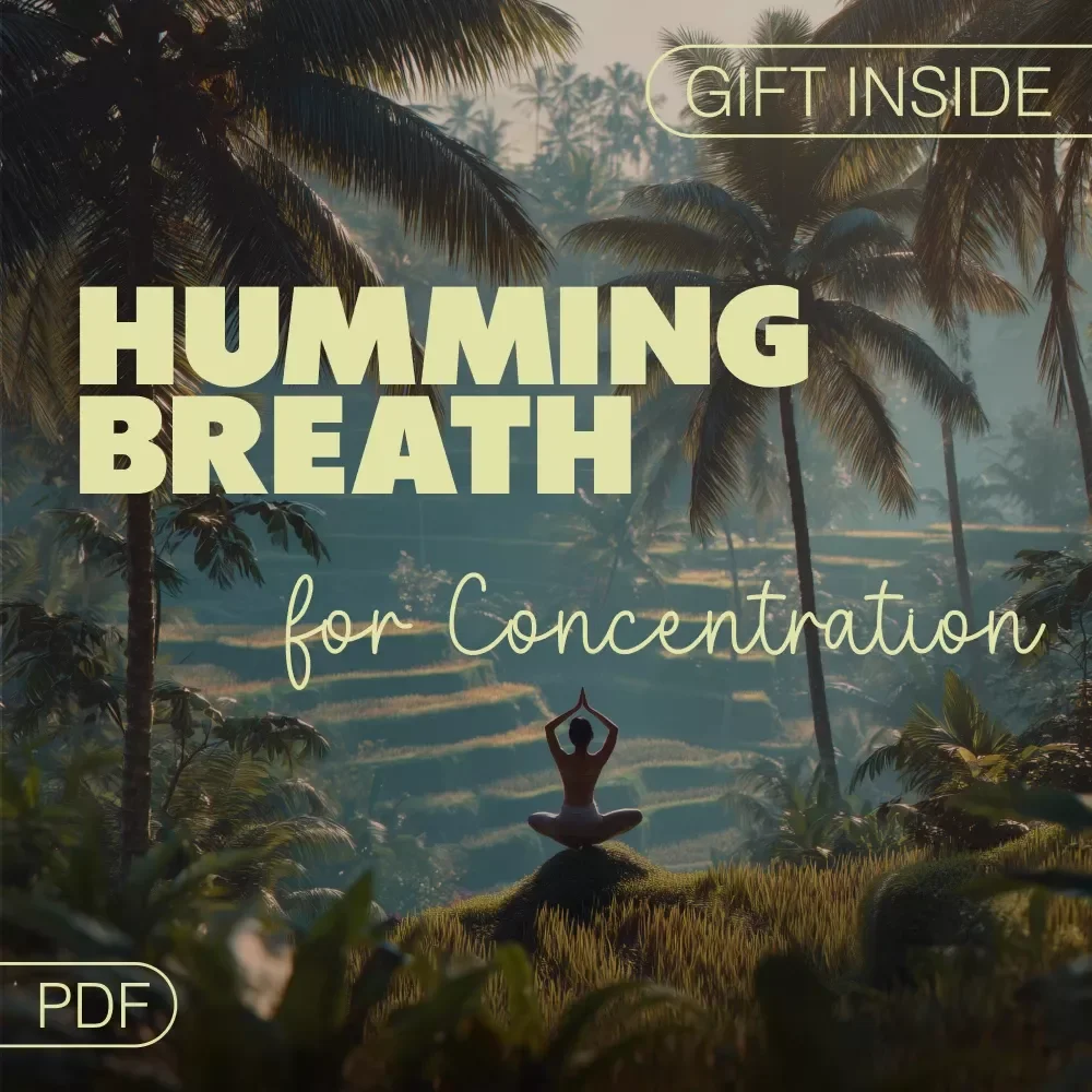 Humming Breath for Concentration | Digital Guide for Focus, Calm, and Daily Practice