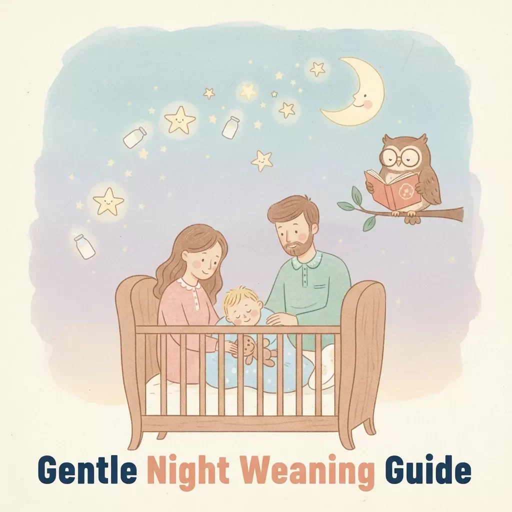 Gentle Night Weaning Guide | Digital Ebook for Parents | Gentle Night Weaning Tips & Step-by-Step Methods
