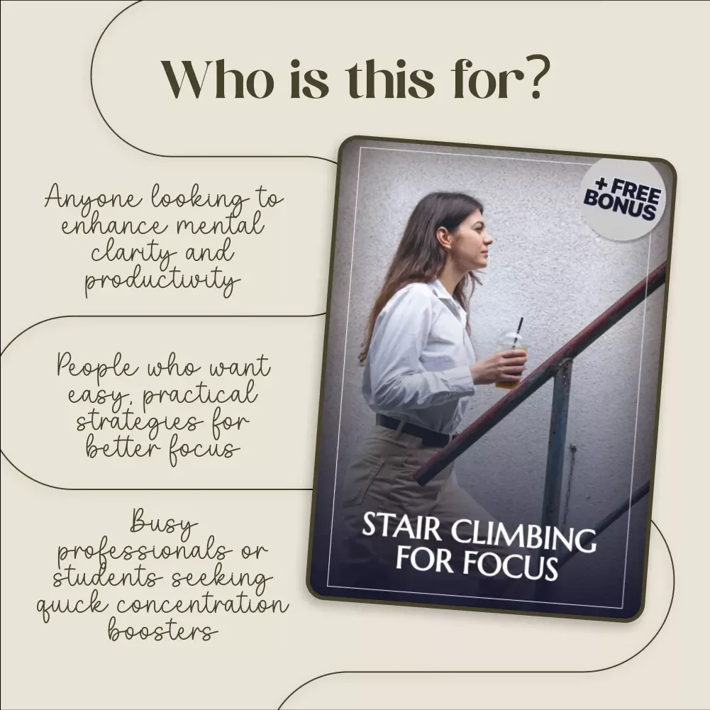 Stair Climbing for Focus: Boost Your Concentration with Simple Routines and Techniques - eBook