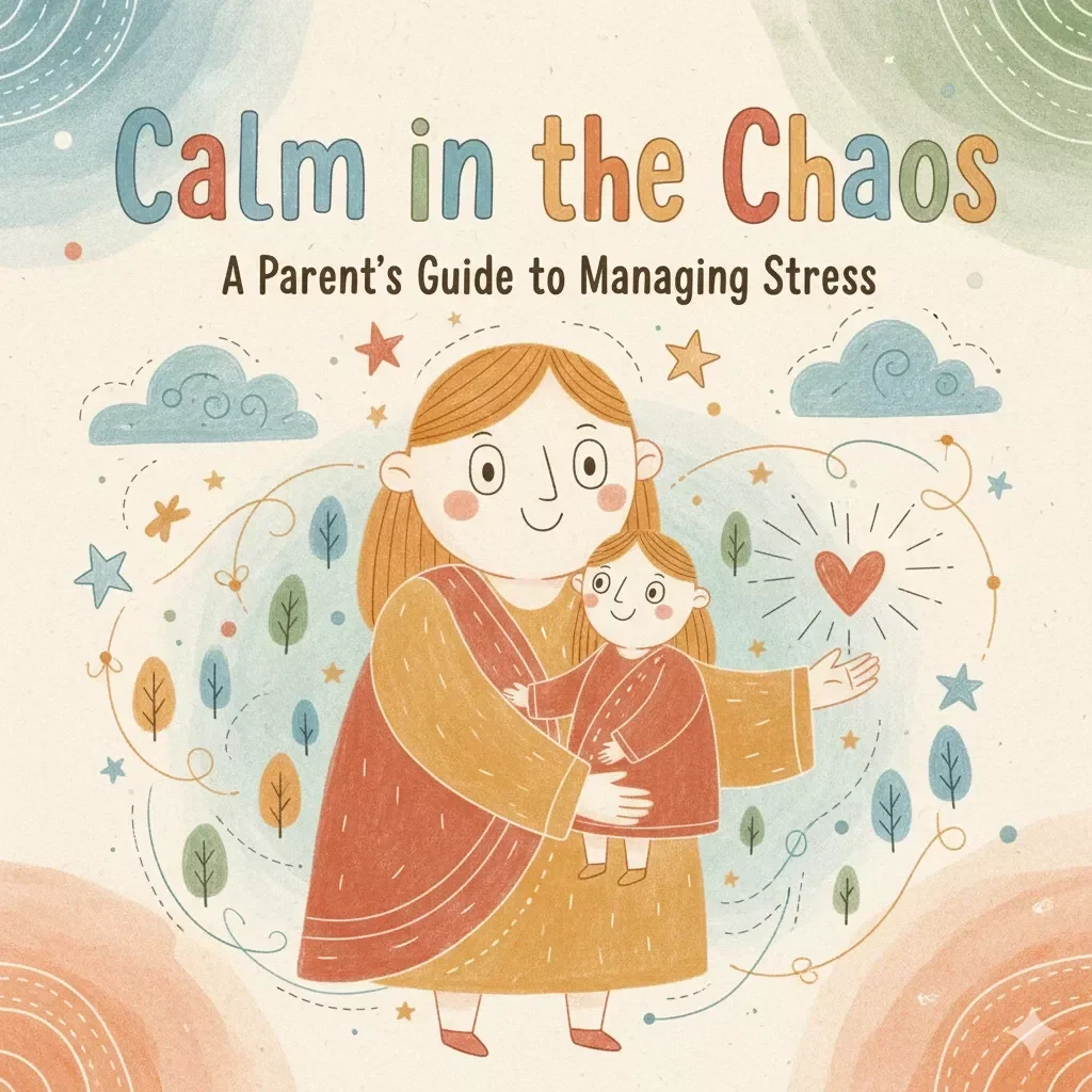 Calm in the Chaos: A Parent’s Guide to Managing Stress | eBook for Moms & Dads | Digital Download for How to Manage Parenting Stress Better | Mindset Shifts, Self-Care, and Practical Tools