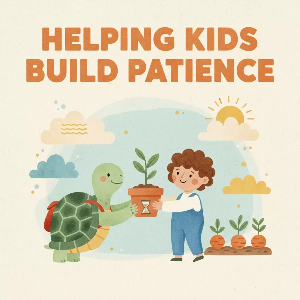 Helping Kids Build Patience | Printable Parenting Guide | Tips for Teaching Patience to Kids | Gentle Parenting eBook | Digital Download for Calm & Confidence