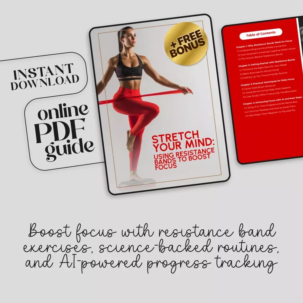 Stretch Your Mind: Using Resistance Bands to Boost Focus | Digital Guide for Cognitive Performance, Productivity, and Mind-Body Connection