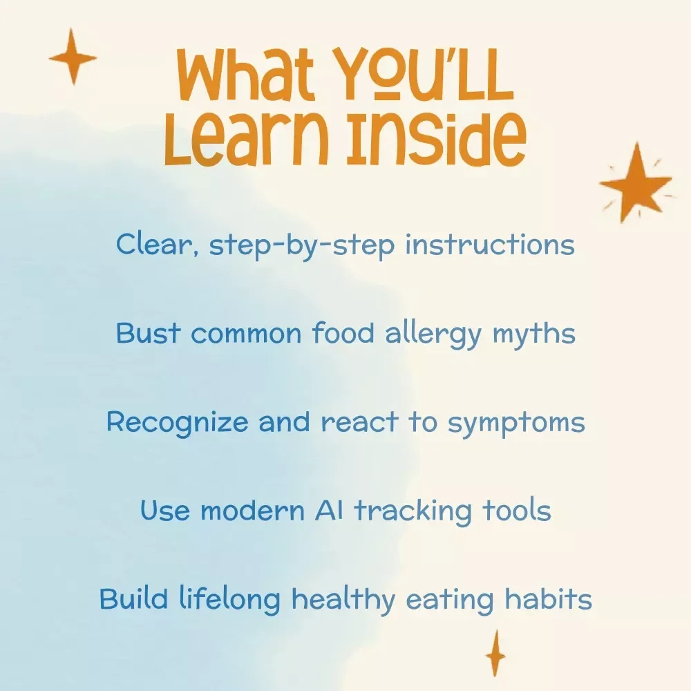 Tiny Bites, Big Safety: A Parent’s Guide to Introducing Food Allergens with Confidence | Digital Download | How to Introduce Food Allergens Safely