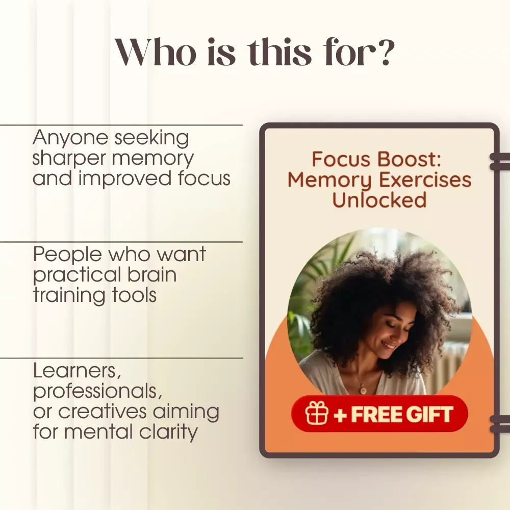 Focus Boost: Memory Exercises Unlocked | Guide on How to Use Memory Exercises to Improve Focus
