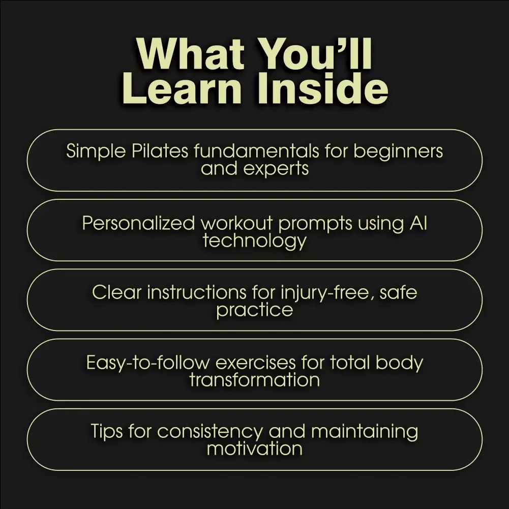 Core Flow: Pilates Made Simple - Your Ultimate Digital Guide for Beginners and Experts