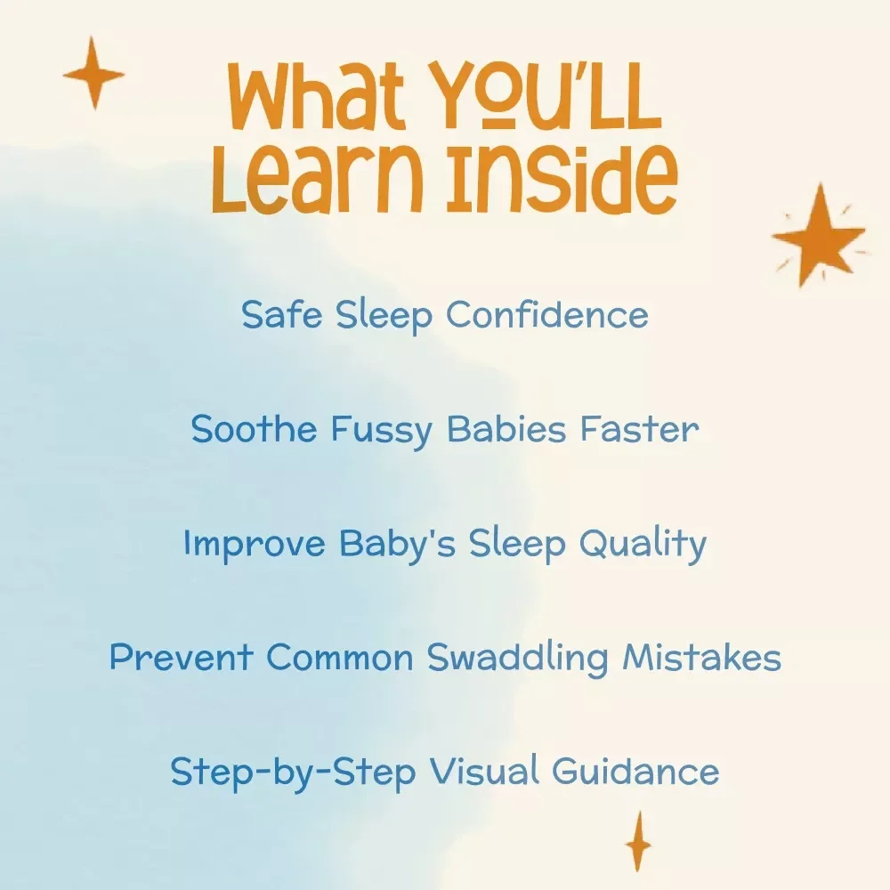 Swaddling Your Baby with Confidence | Digital Guide | Learn How to Swaddle Baby the Right Way